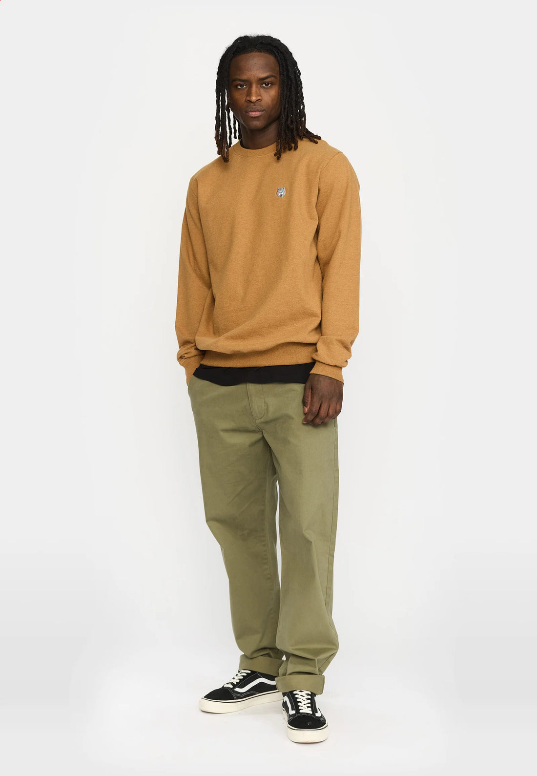 Crewneck 2801 Tiger Brun Clair RVLT