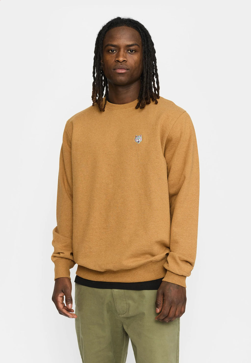 Crewneck 2801 Tiger Brun Clair RVLT
