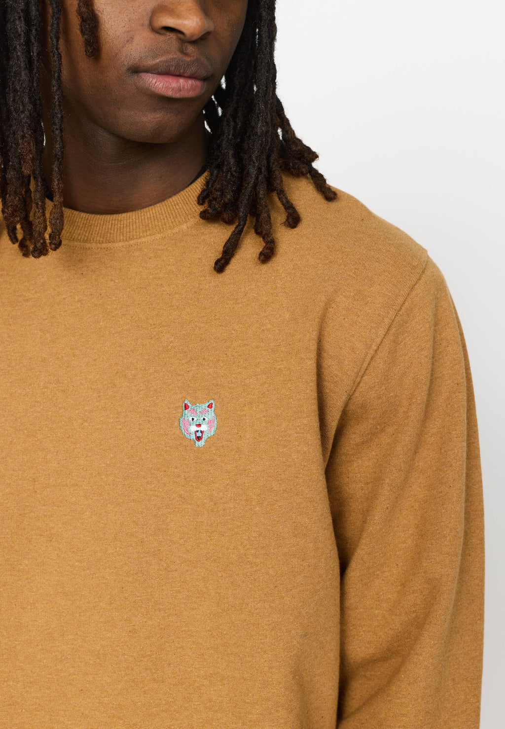 Crewneck 2801 Tiger Brun Clair RVLT