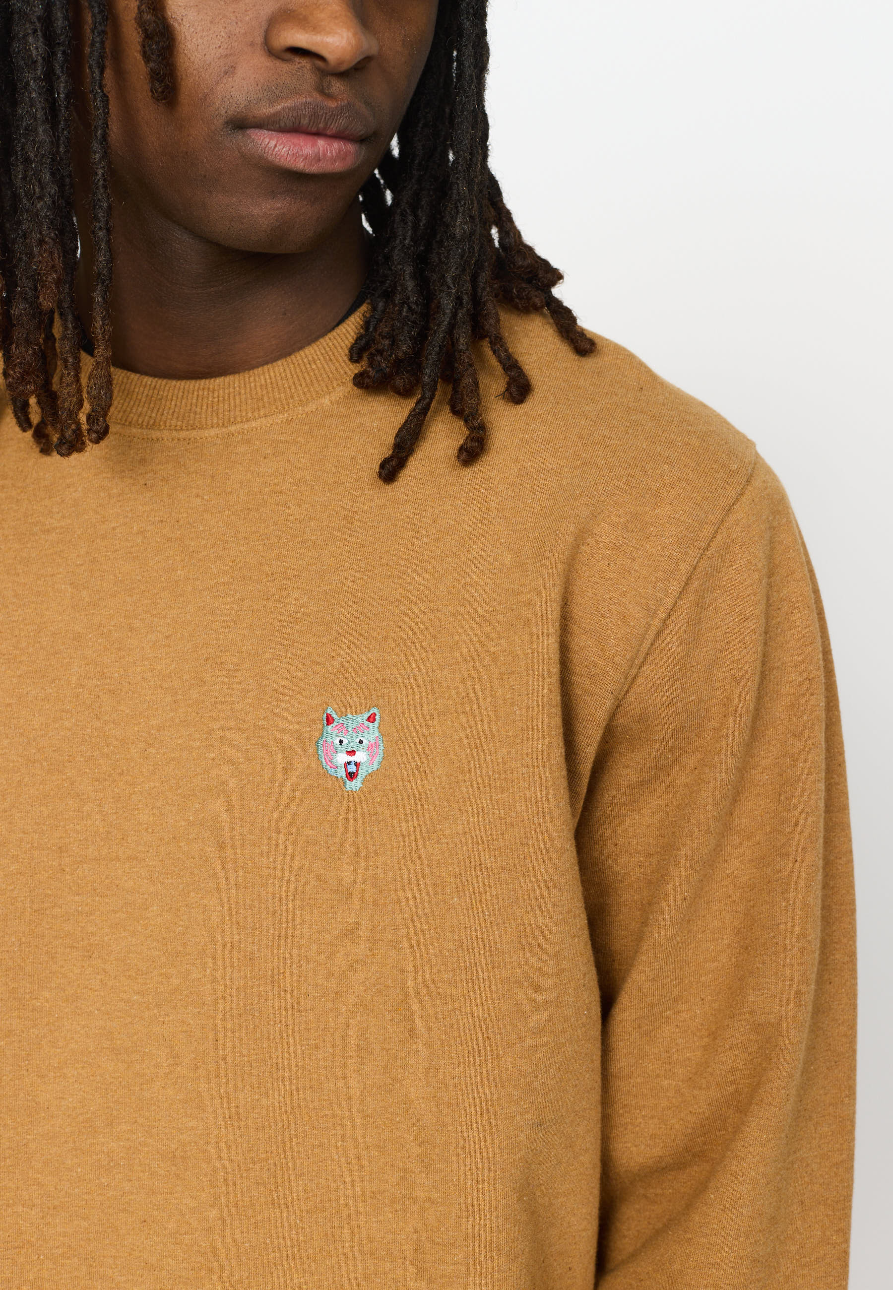 Crewneck 2801 Tiger Brun Clair RVLT
