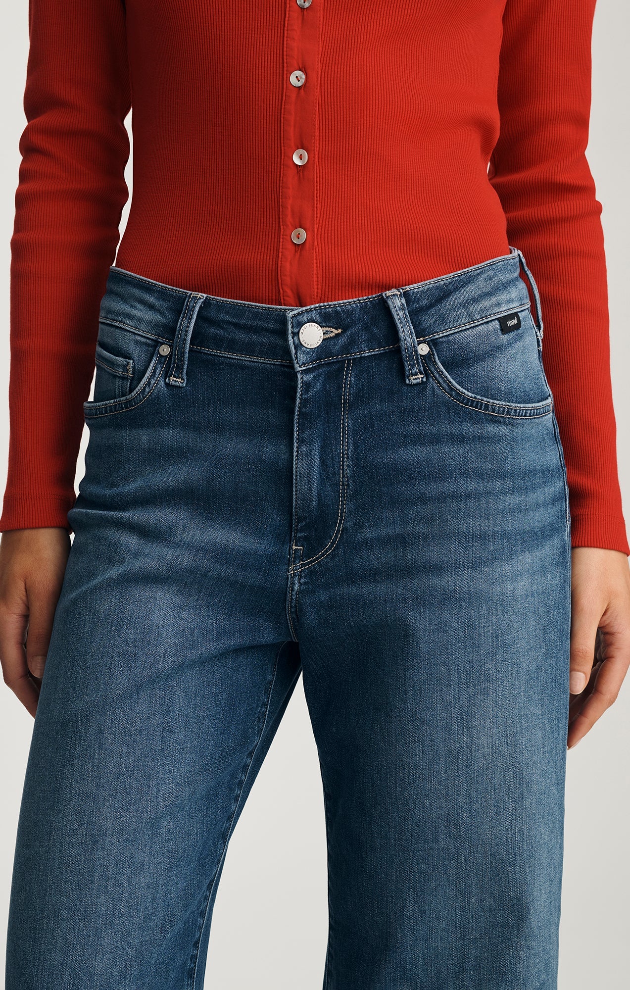 Paloma Dark Brushed Feather Luxe Mavi Jeans