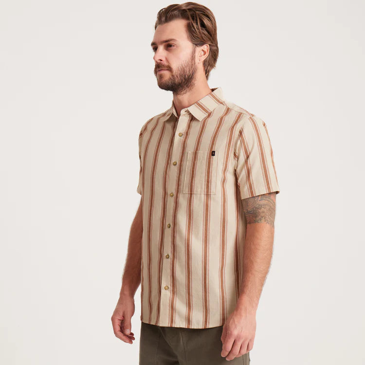 Chemise Journey Stripe Bone Roark