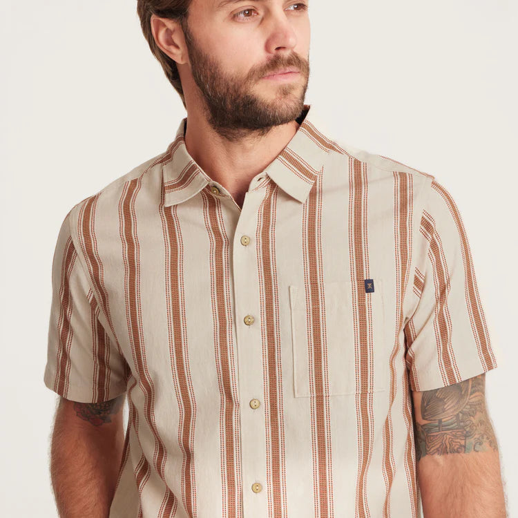 Chemise Journey Stripe Bone Roark