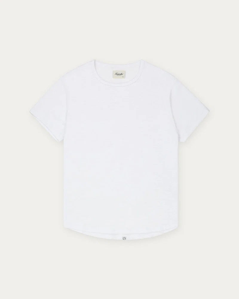 Chandail Slub Hi-Lo Blanc Kuwalla Tee