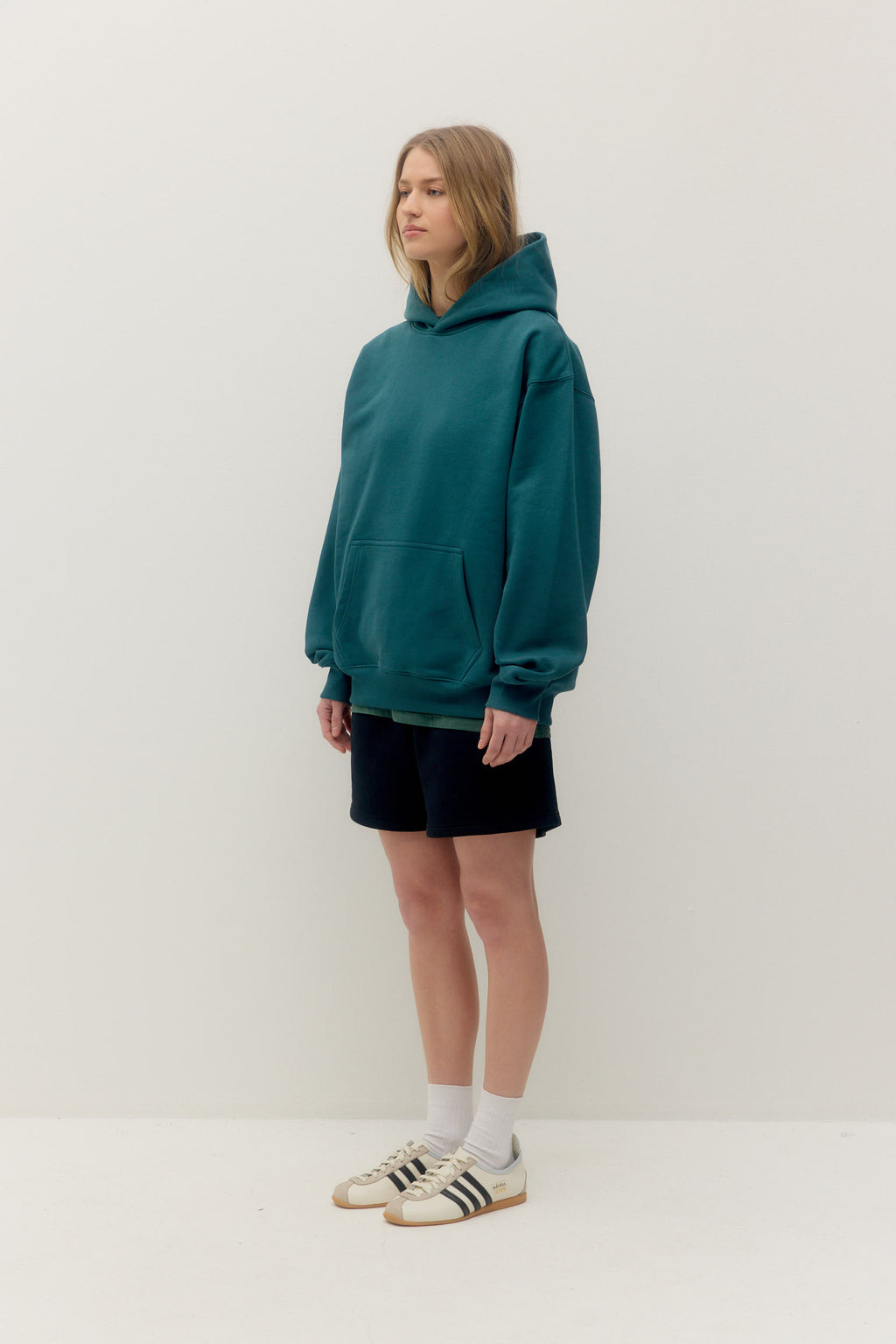 Kuwalla Tee Essential Hoodie Seagreen