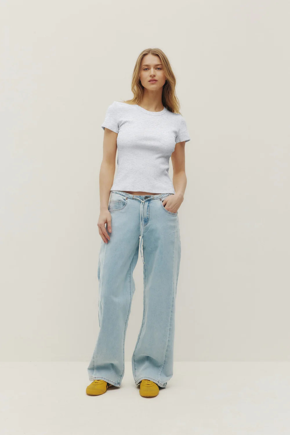 T-Shirt Evelyn Perfect Gris Kuwalla Tee