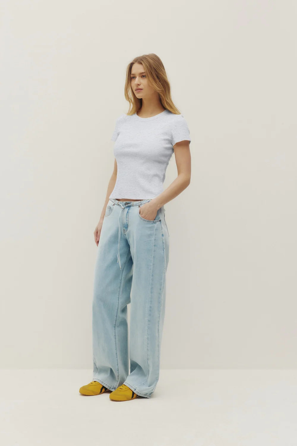 T-Shirt Evelyn Perfect Gris Kuwalla Tee