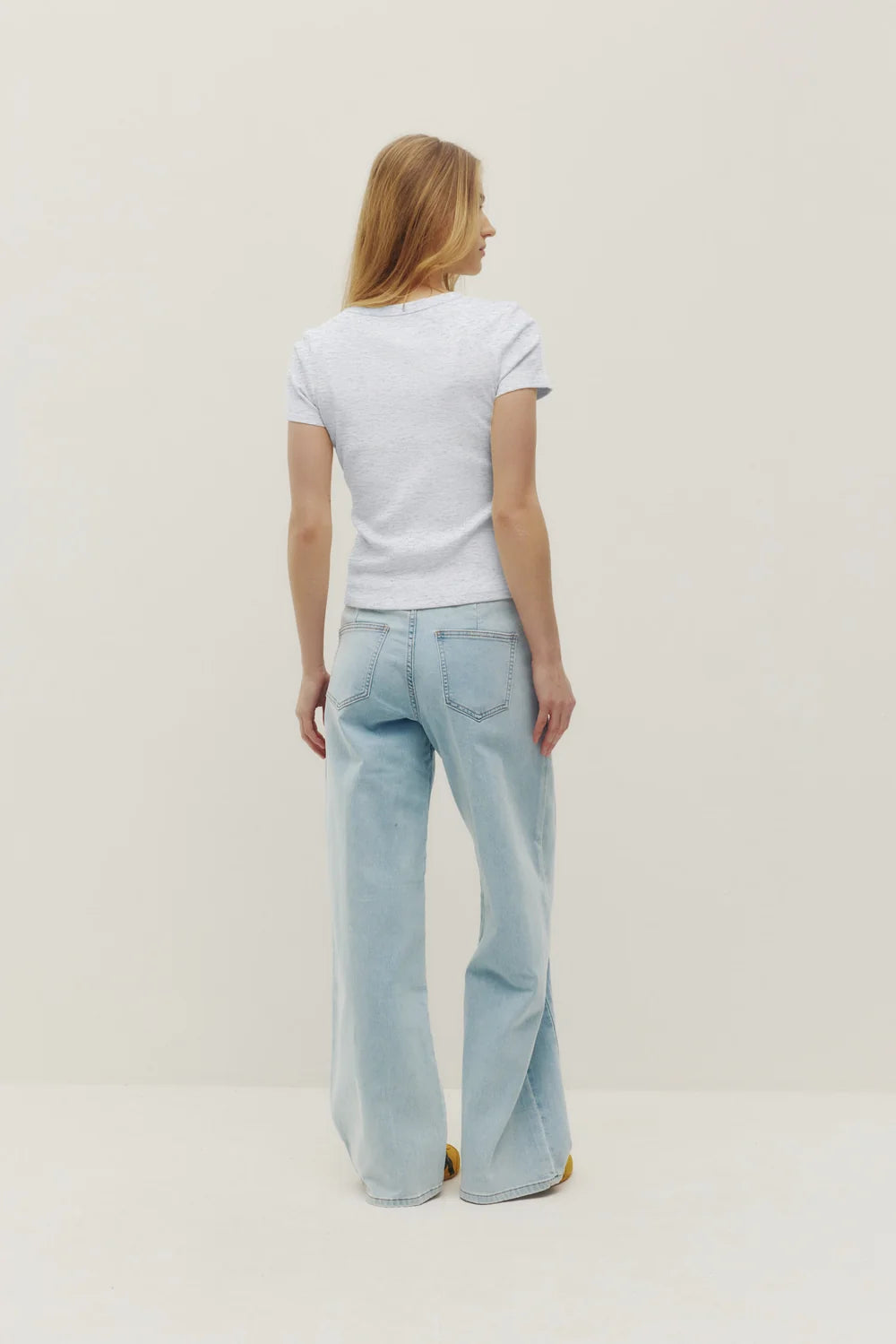 T-Shirt Evelyn Perfect Gris Kuwalla Tee