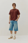 T-Shirt Cotton Heavy Brun Kuwalla Tee