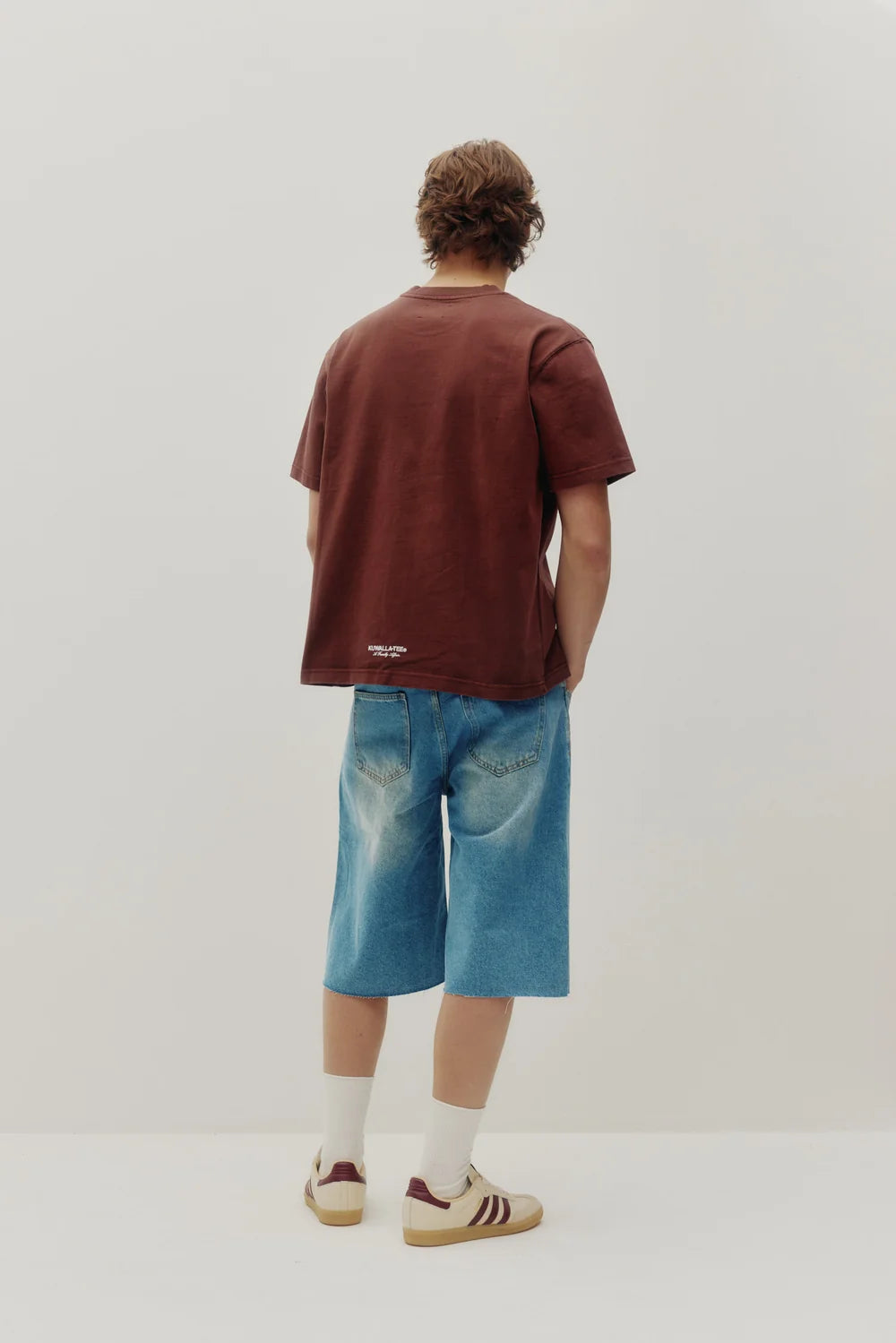 T-Shirt Cotton Heavy Brun Kuwalla Tee