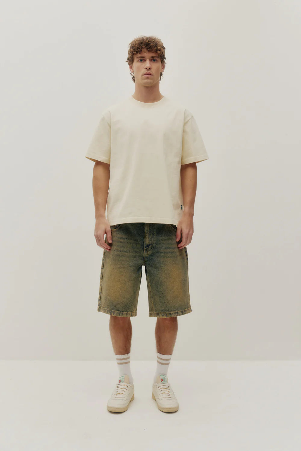 T-Shirt Cotton Heavy Blanc Cassé Kuwalla Tee