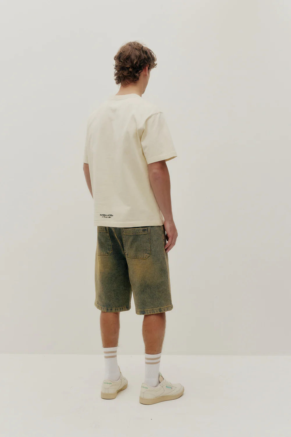 T-Shirt Cotton Heavy Blanc Cassé Kuwalla Tee