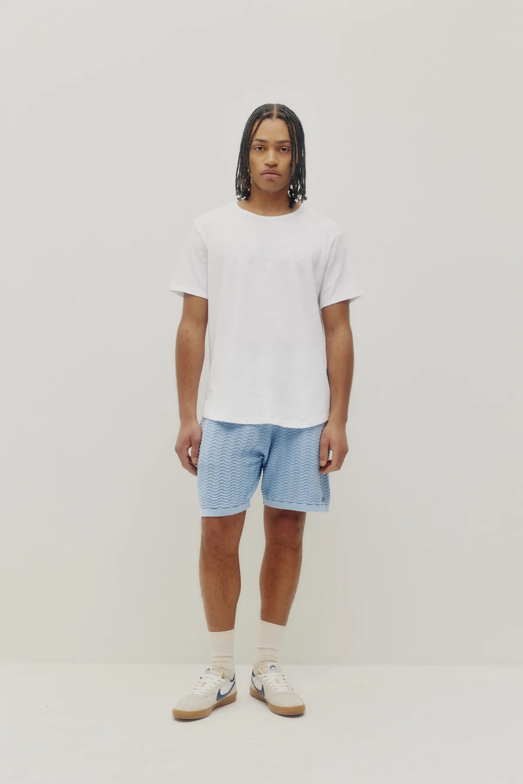 Chandail Slub Hi-Lo Blanc Kuwalla Tee