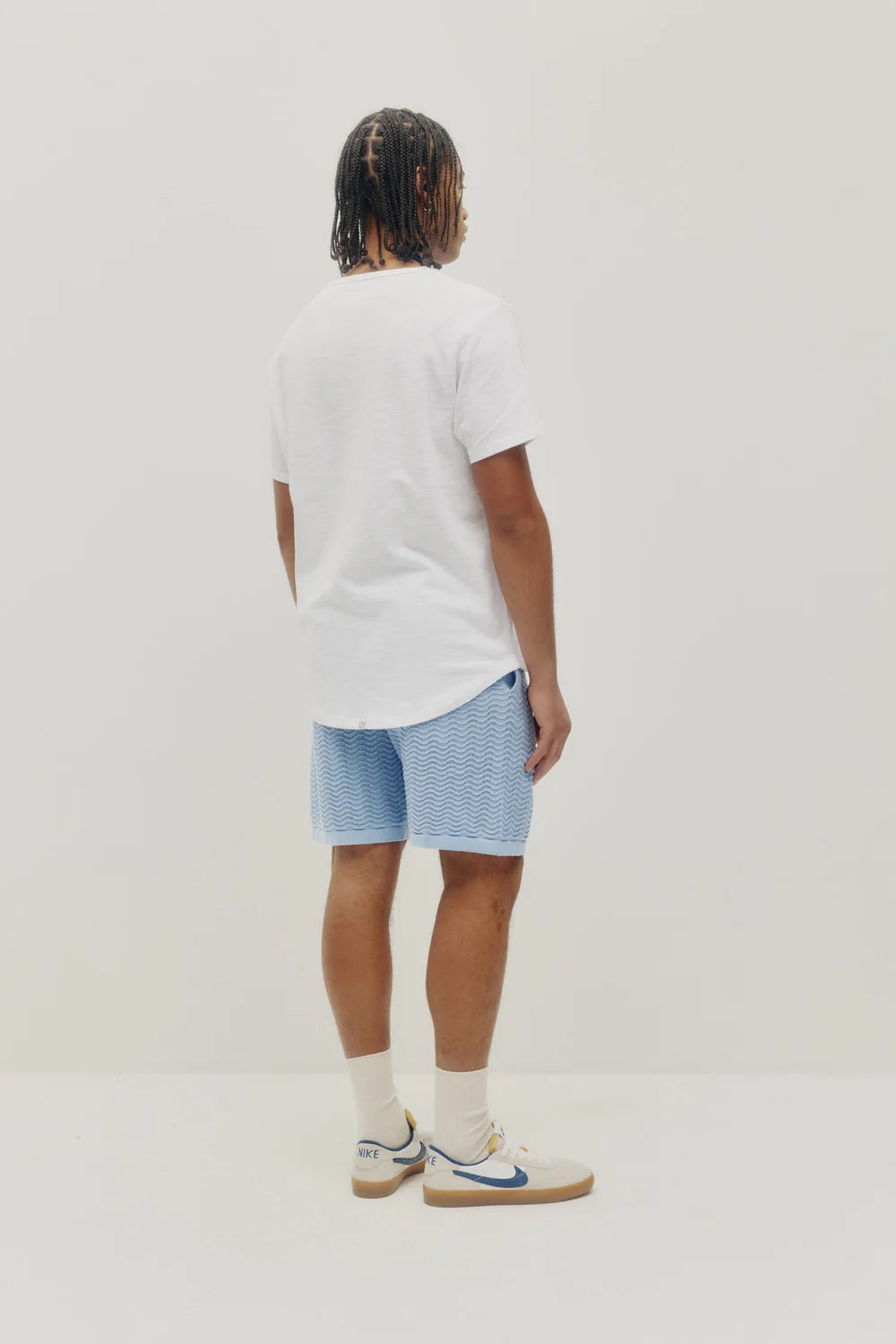 Chandail Slub Hi-Lo Blanc Kuwalla Tee