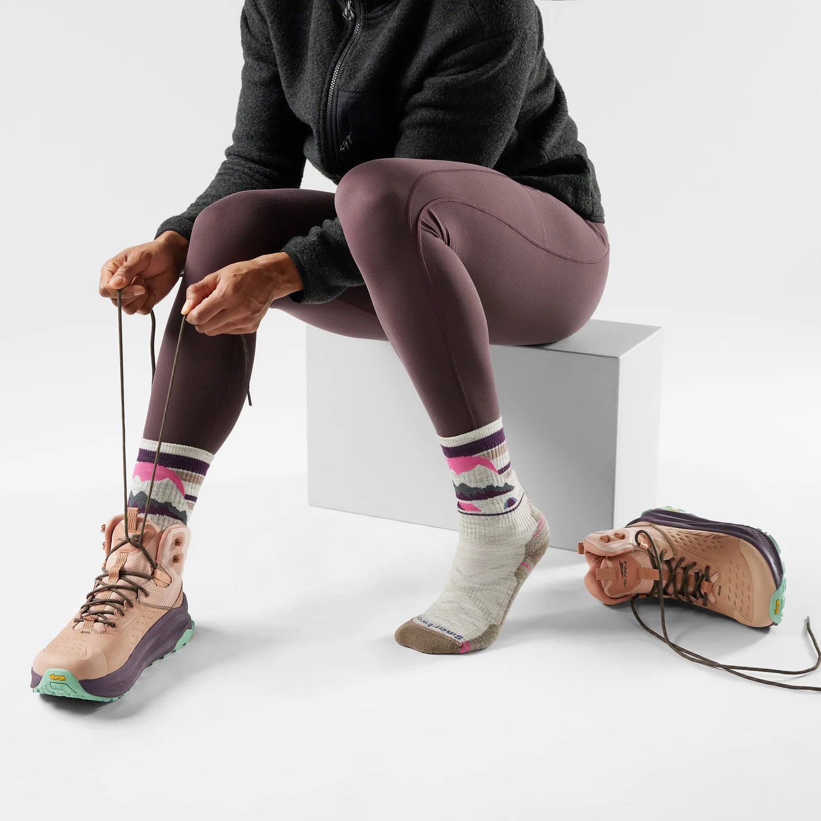 Bas Femme Hike Mountain Moon Smartwool