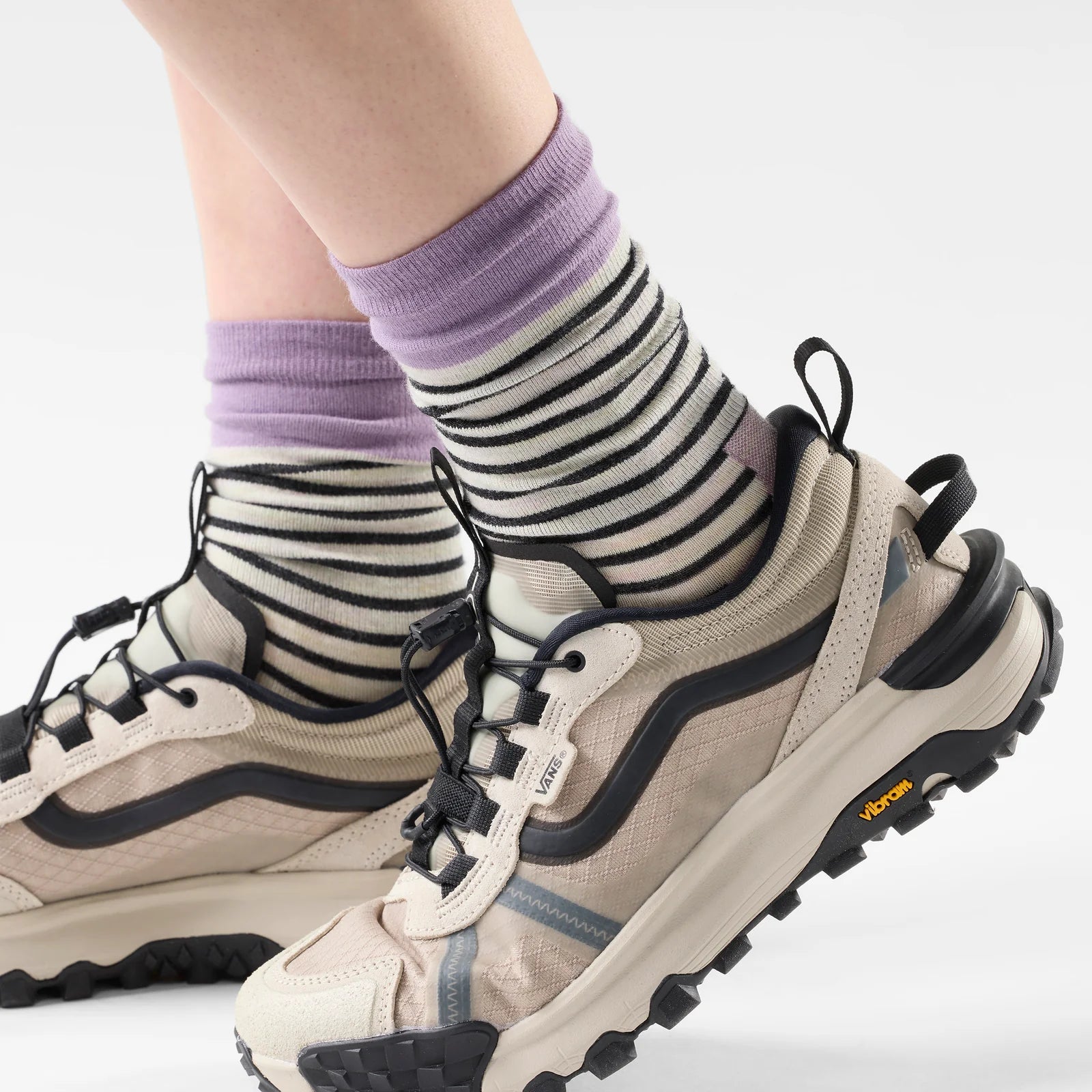 Bas Femme Everyday Pin Stripe Crew Smartwool