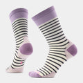 Women's Everyday Pin Stripe Crew Smartwool Socks
