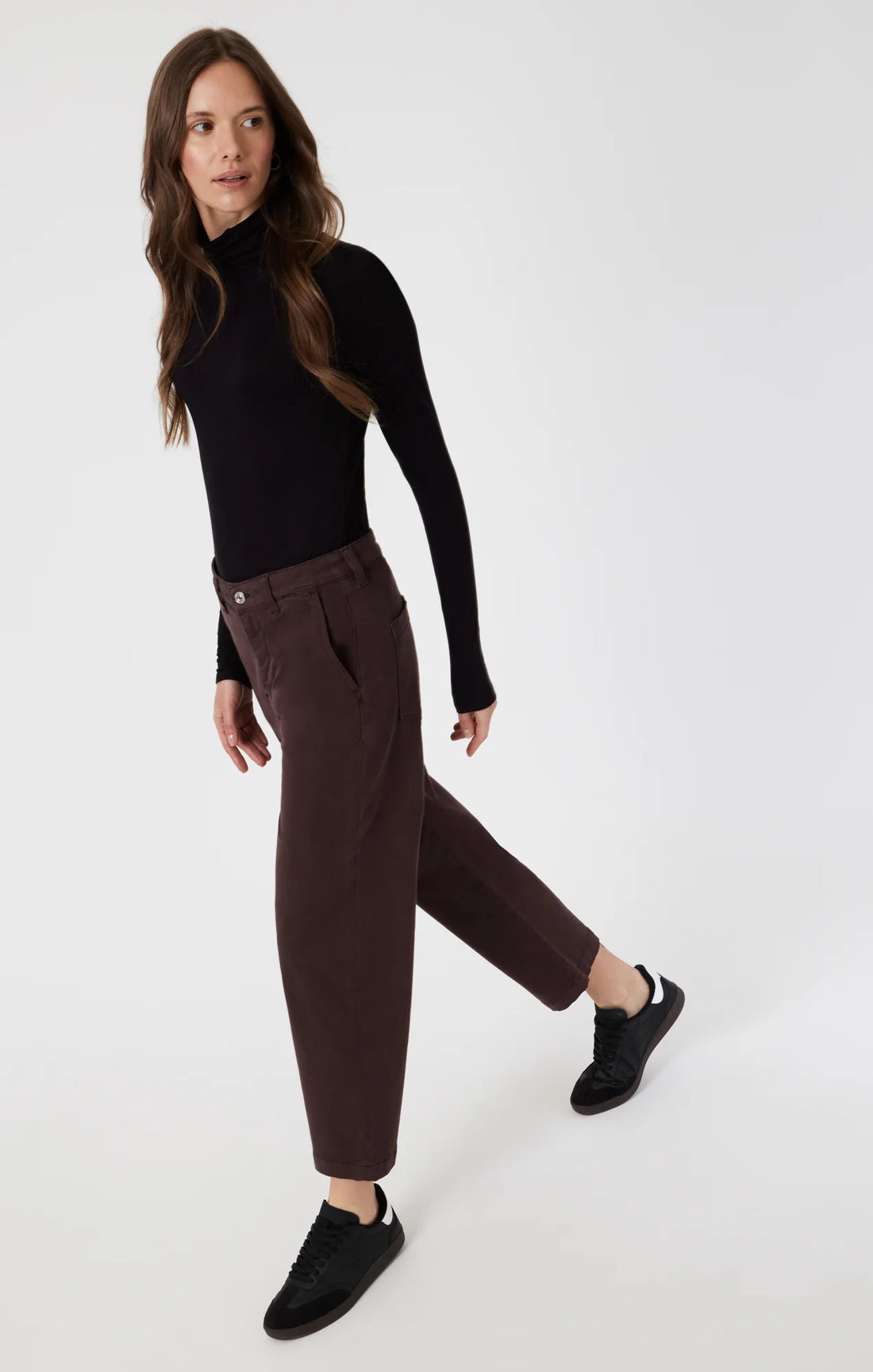 Pantalon Lauren Currant Twill Mavi Jeans