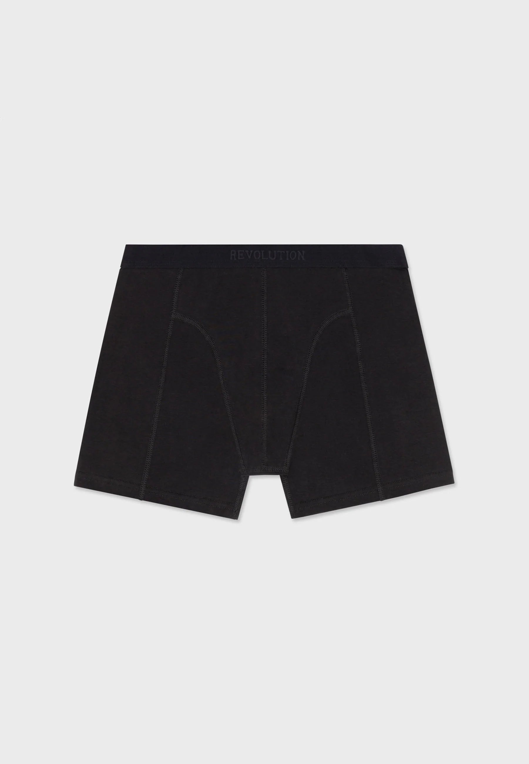 RVLT Black Boxer Trunks