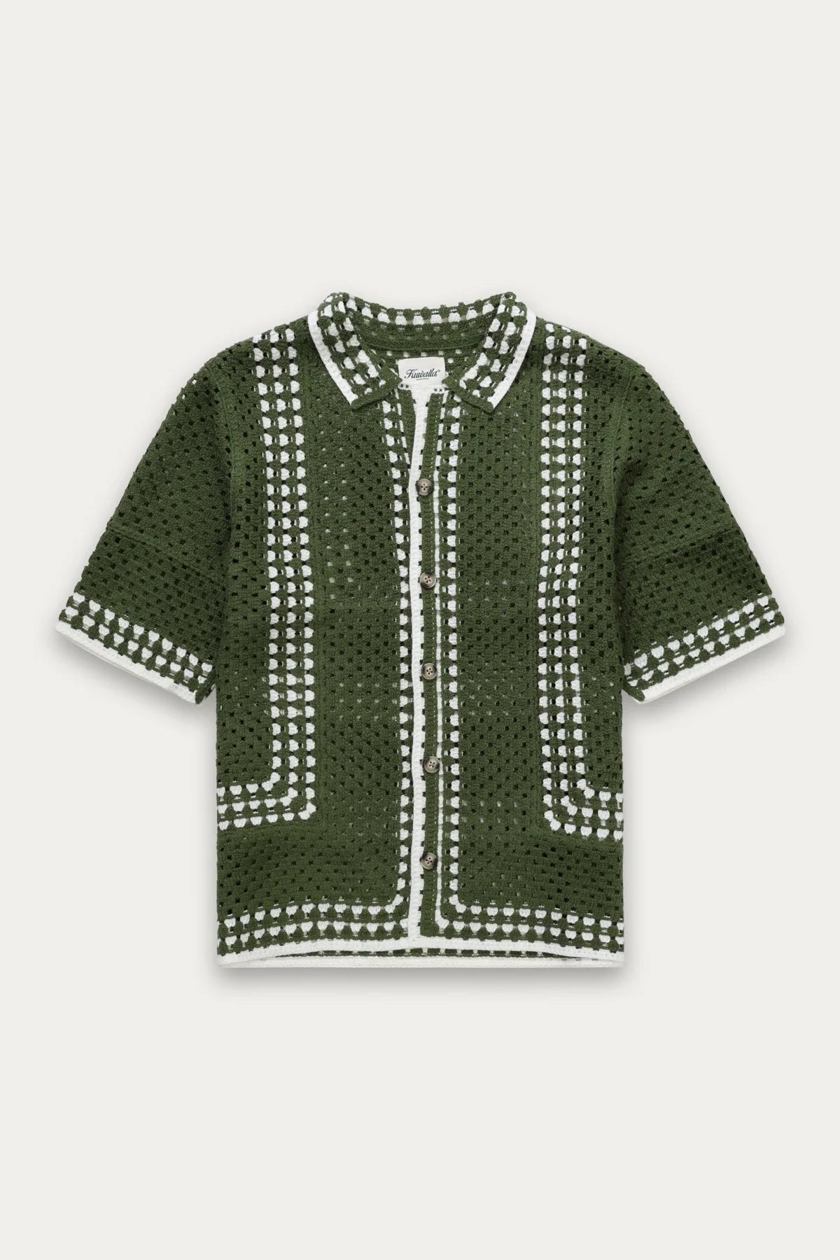 Olive Kuwalla Tee Knit Crochet Shirt