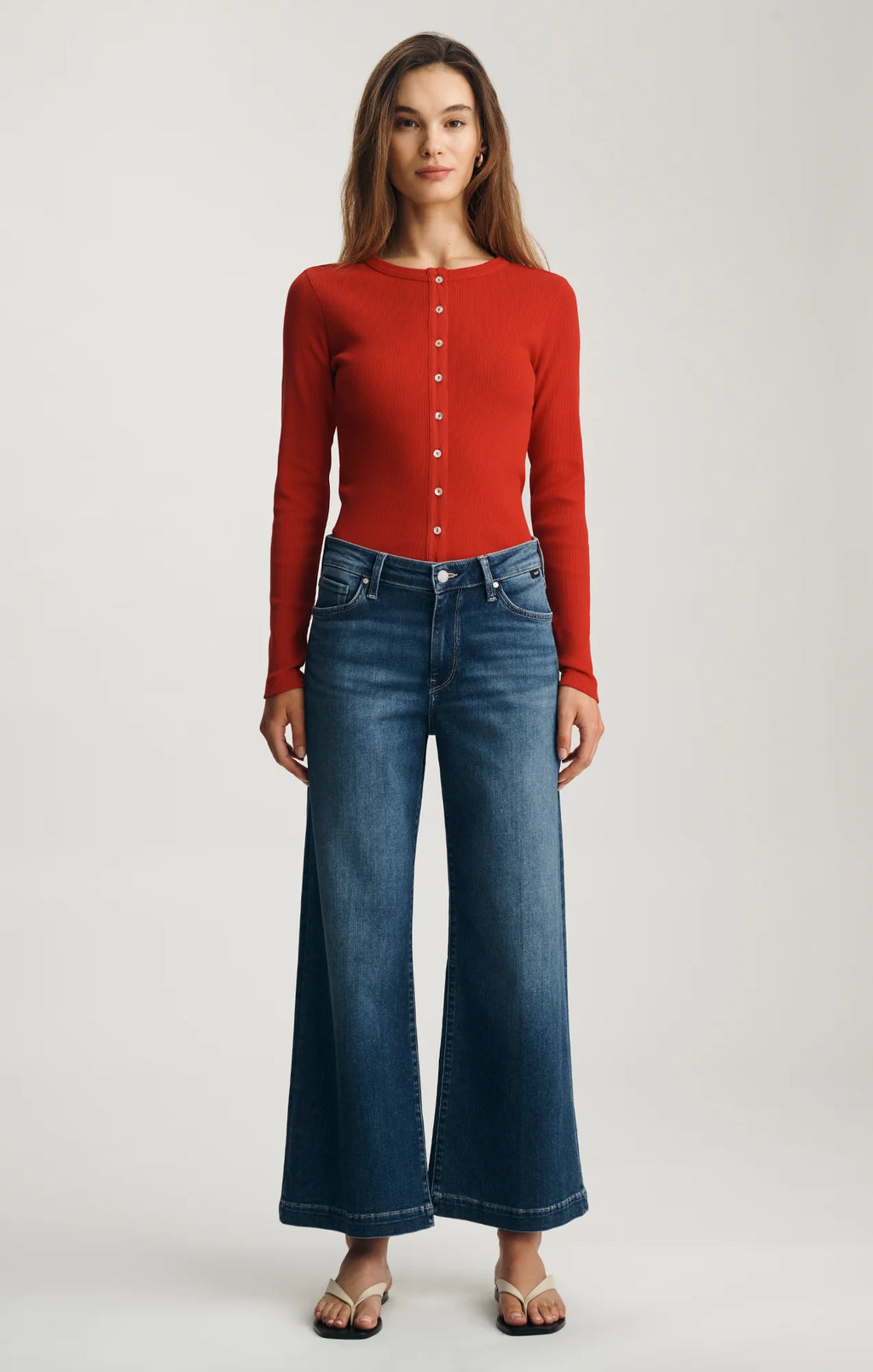 Paloma Dark Brushed Feather Luxe Mavi Jeans