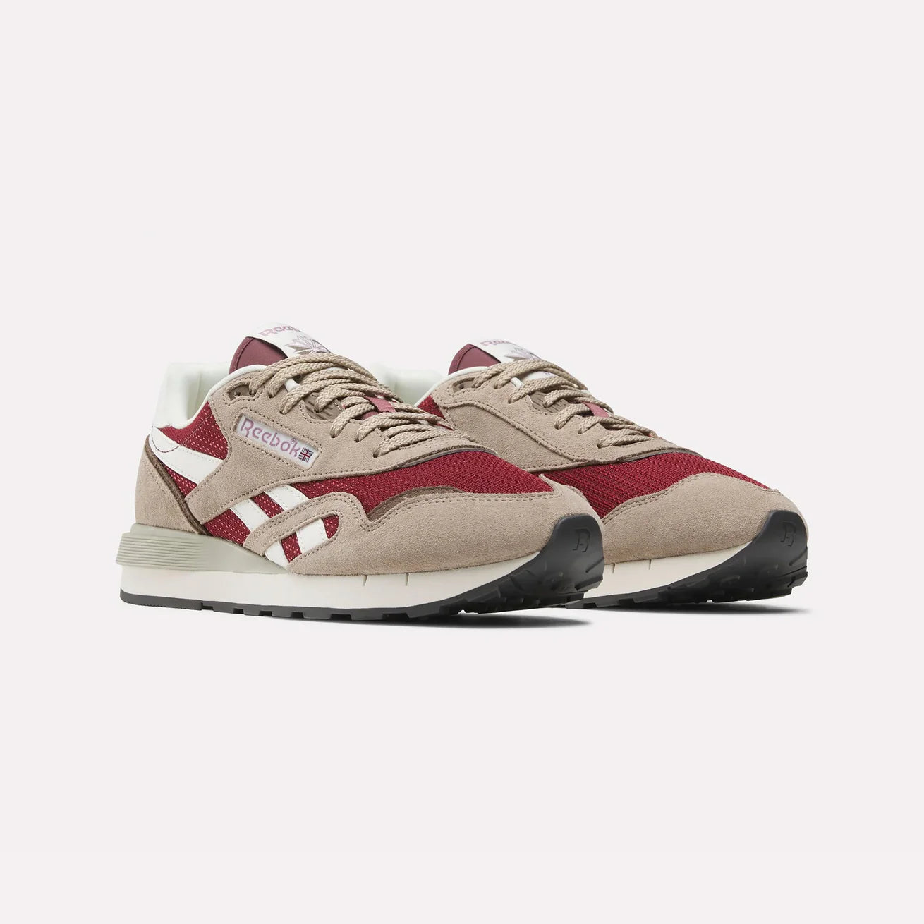 Chaussure Classic Nylon 89 Grainygrey/Blackberry/Chalk Reebok