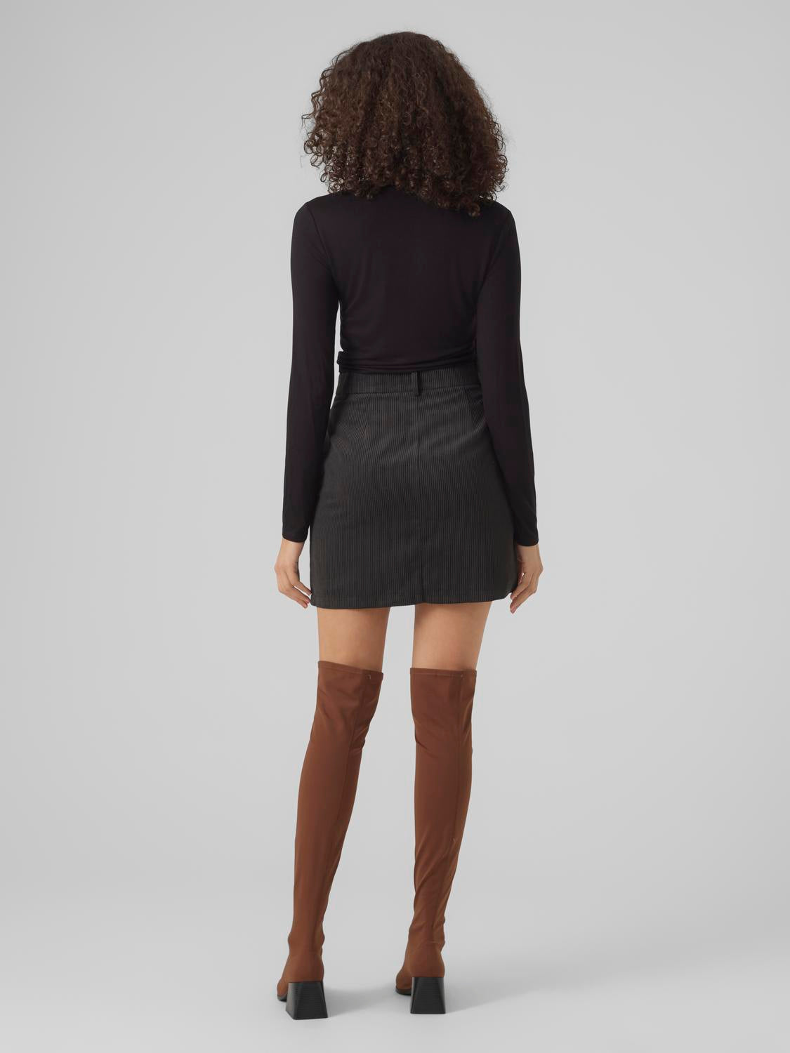 Alberte Black Rollneck Sweater Vero Moda