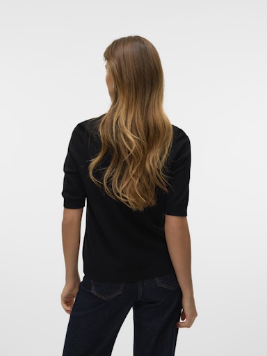 Vero Moda Plain Black Top