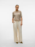 Top Saba Plain Beige Vero Moda