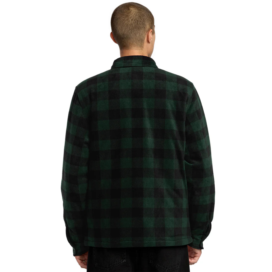 Sur-Chemise Bowered Fleece Vert Pine Volcom