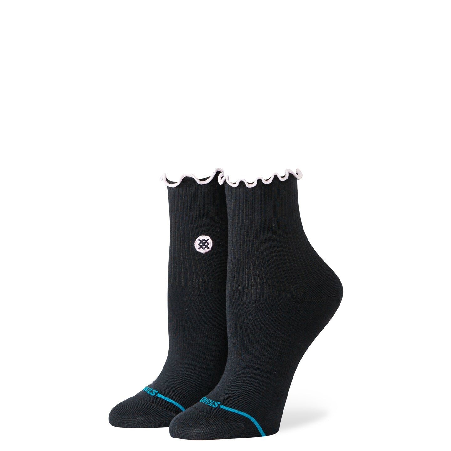 Bas Pop Ruffle Icon Noir Stance