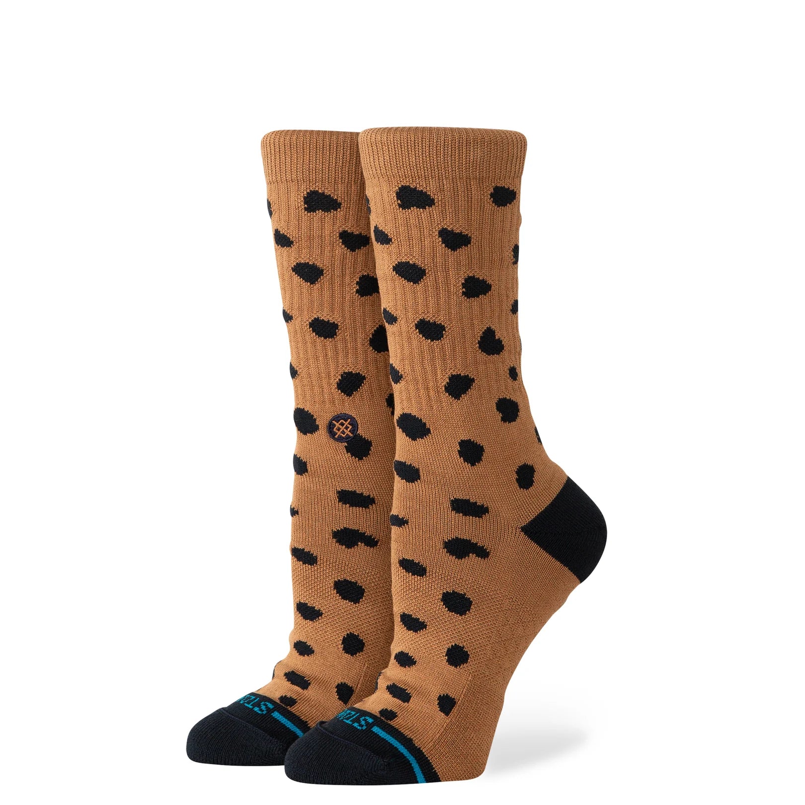 Bas Leopard Brun Stance