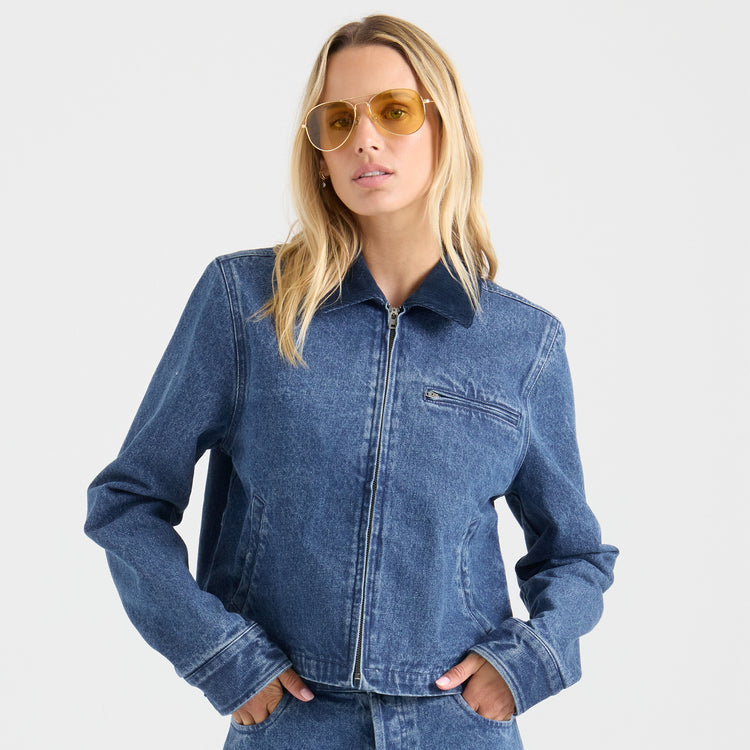 Jacket HWY Bleu Vintage Roark