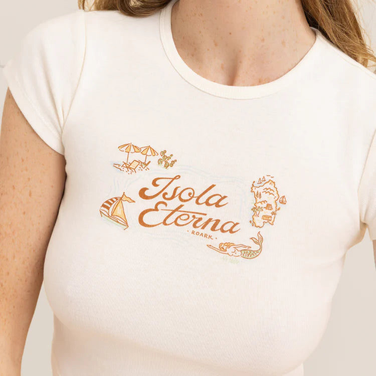 T-Shirt Icon Isola Coconut Roark