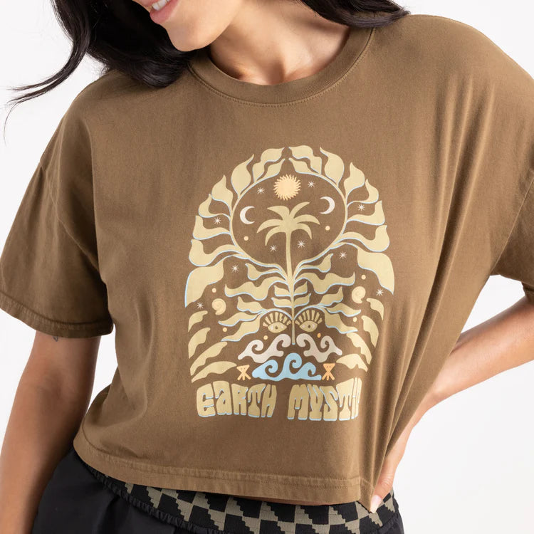 T-Shirt Earth Mystic Cropped Roark