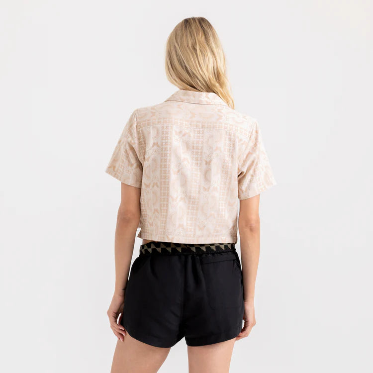 Roark Eggshell Camp Shirt