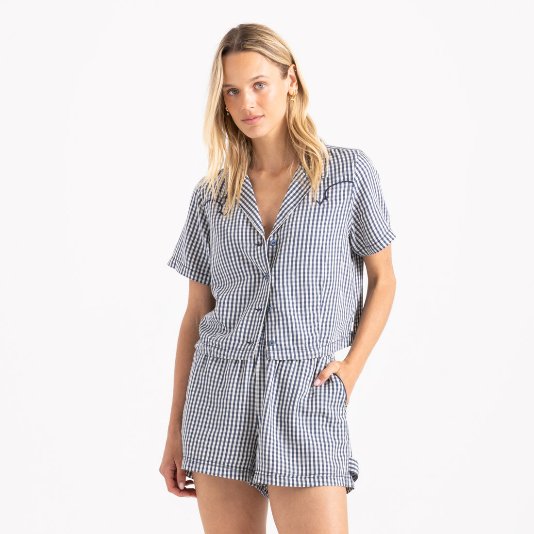 Chemise Camp Indigo Roark