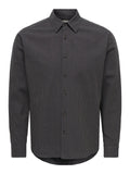 Chemise Saldo Bleu/Brun Only & Sons