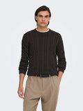 Pull Kim Cable Brun Only & Sons