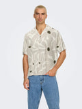 Chemise Dash Argent Motif Only & Sons