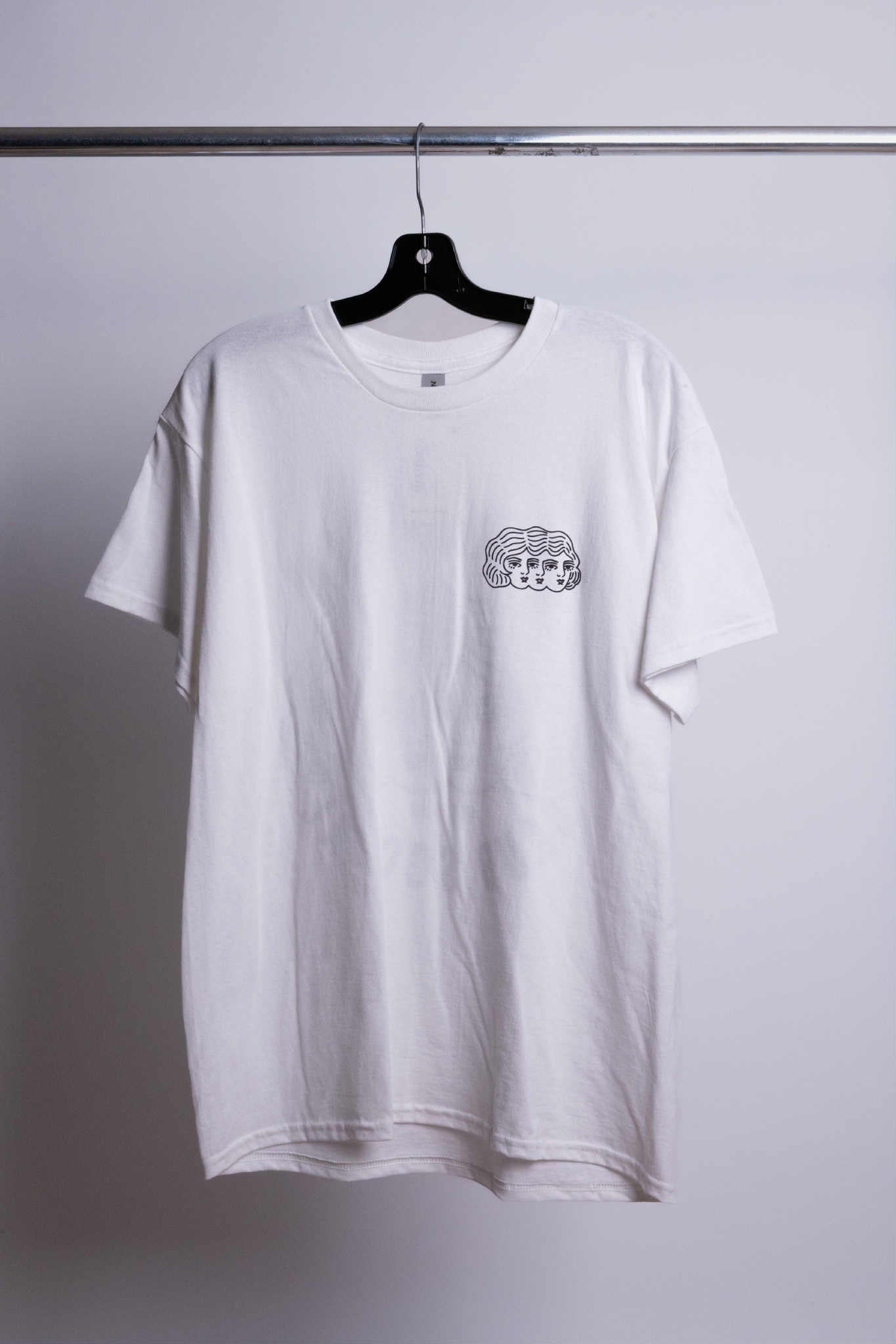 T-Shirt Club Social Blanc Séraphin