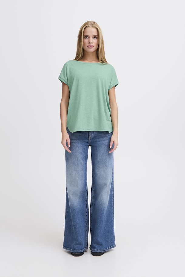 Ichi Beryl Green Rebel Top