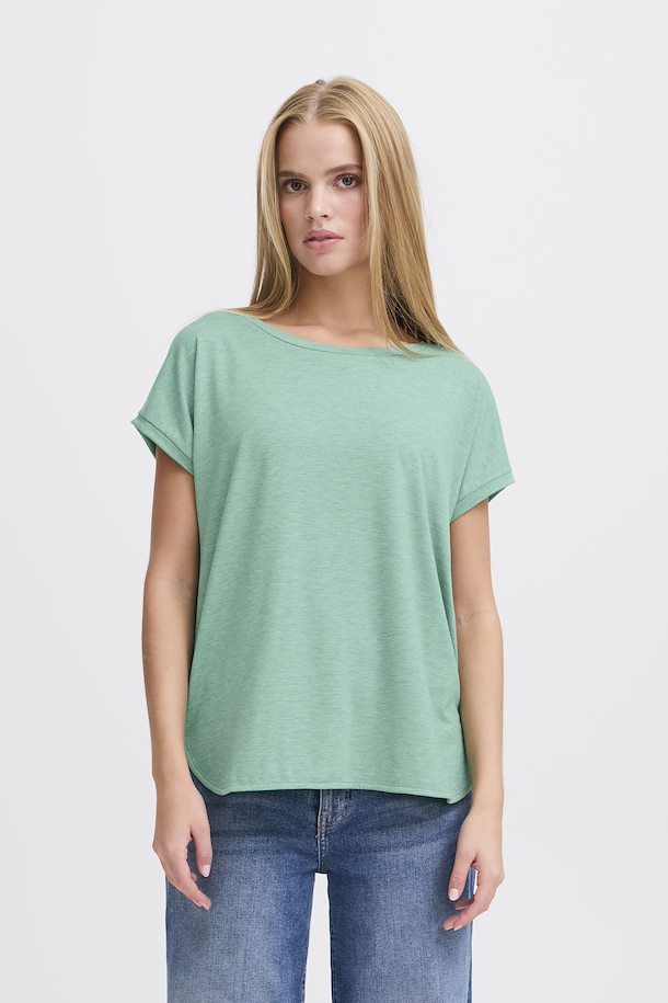 Ichi Beryl Green Rebel Top