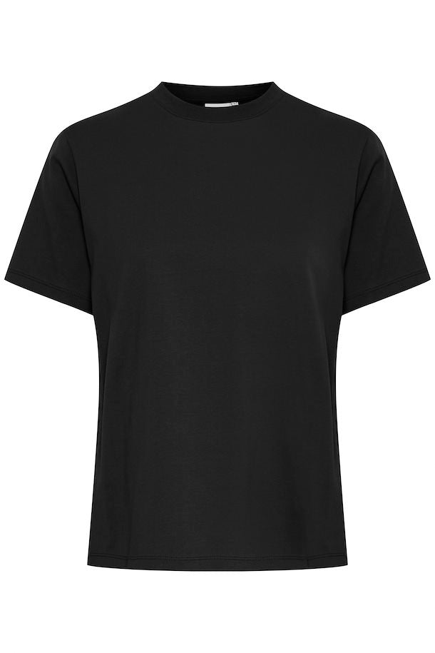 Ichi Black Palmer Loose T-Shirt