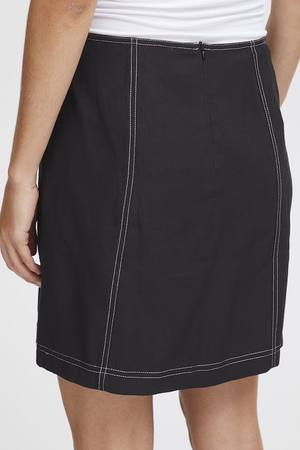 Ramla Black Ichi Skirt