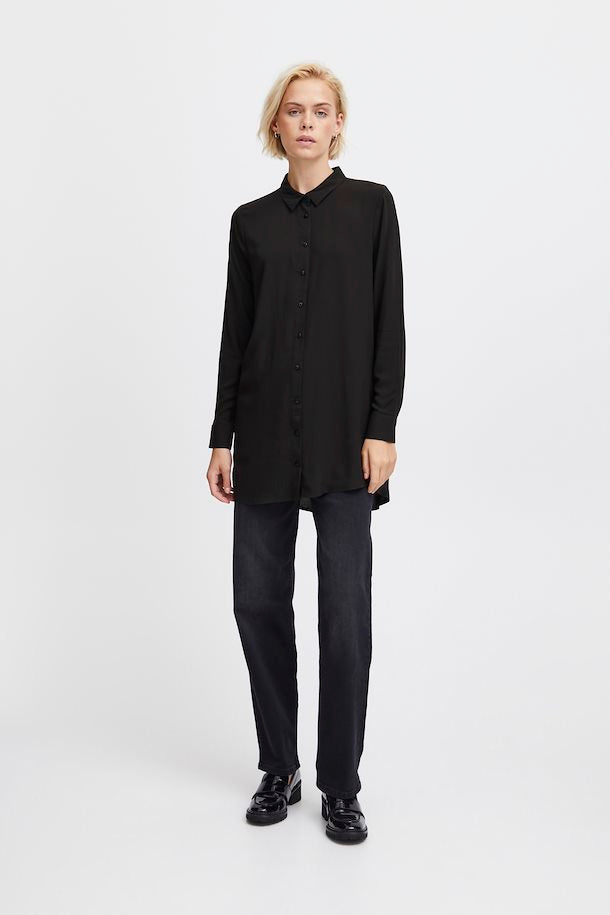 Chemise Main Noir Ichi
