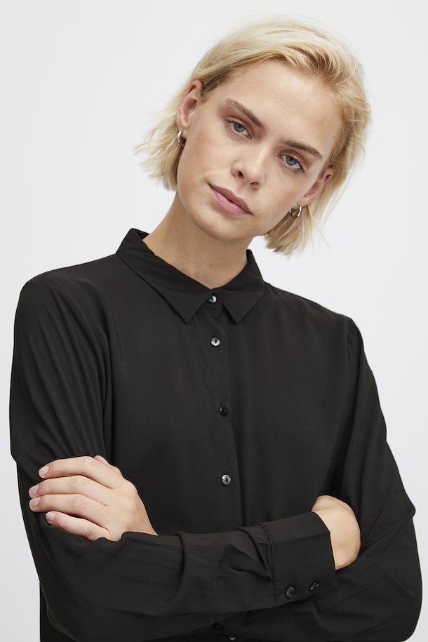 Chemise Main Noir Ichi