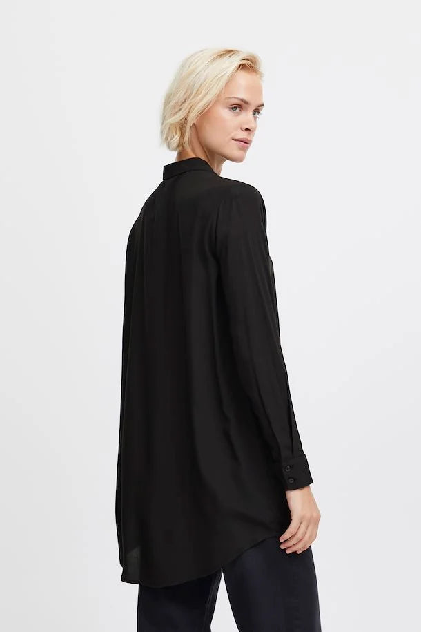 Chemise Main Noir Ichi