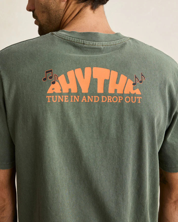 T-Shirt Portico Vintage Vert Rhythm