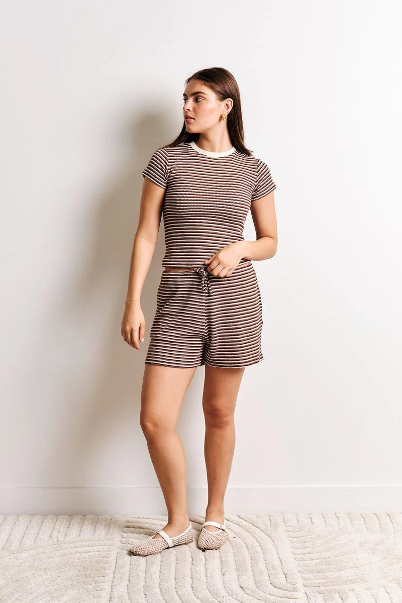 Chloé Brun Kuwalla Short Tee